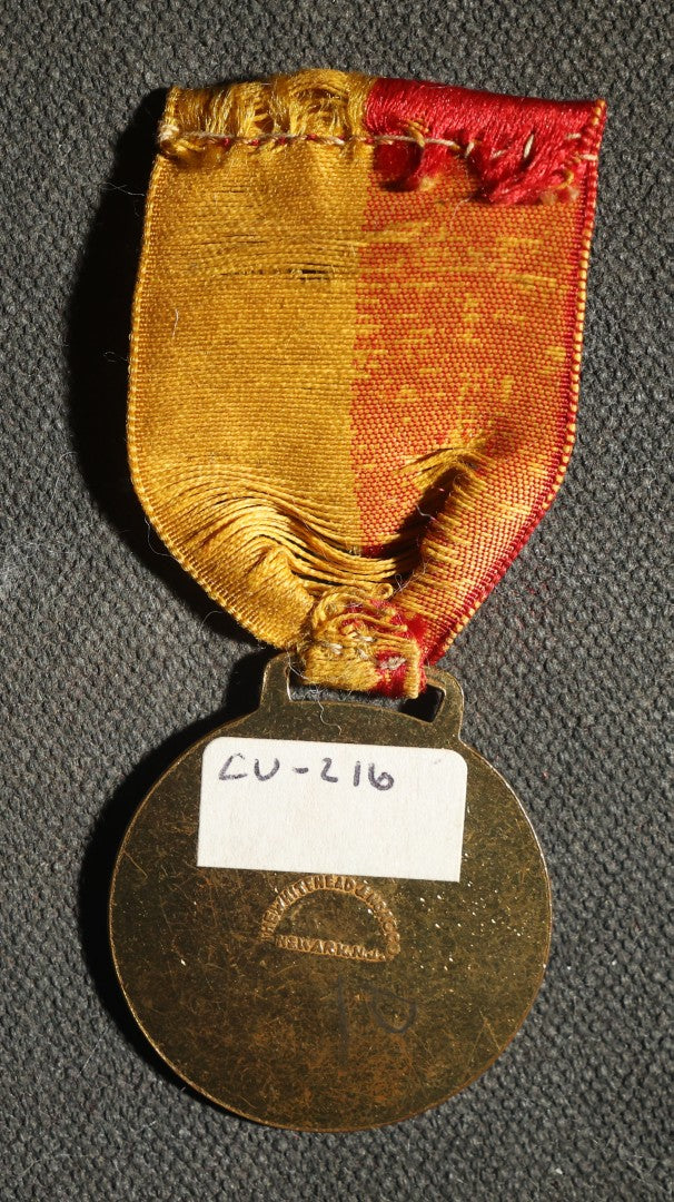 Pair of Badges and Ribbons, Iowa State Capital Delegate 1921 and New Bedford, Massachusetts  36th Annual Encampment 1935