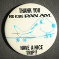 Lot 081 - Thank You for Flying Pan AM Advertising Pocket Mirror