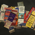 Lot 083 - Vintage Matchbook Grouping - Bowling, Fishing Stores, Etc