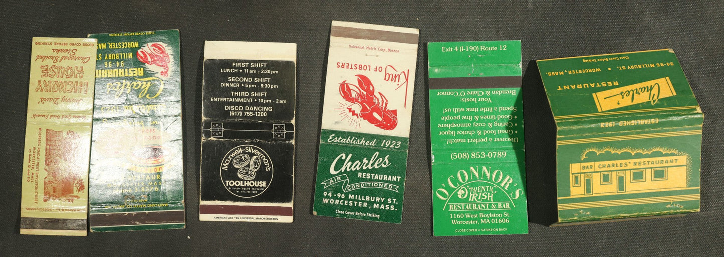 Vintage Matchbook Grouping - Restaurants