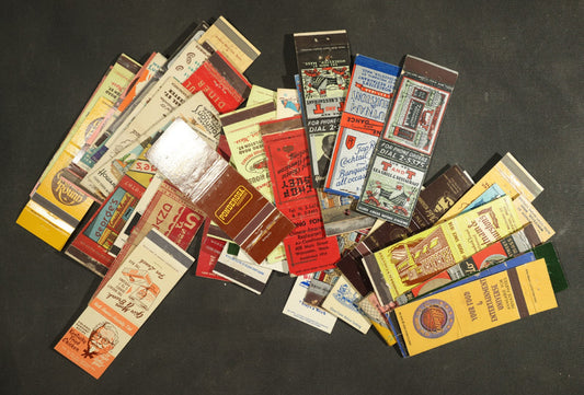 Vintage Matchbook Grouping - Restaurants Including Kfc, Chinese, Etc