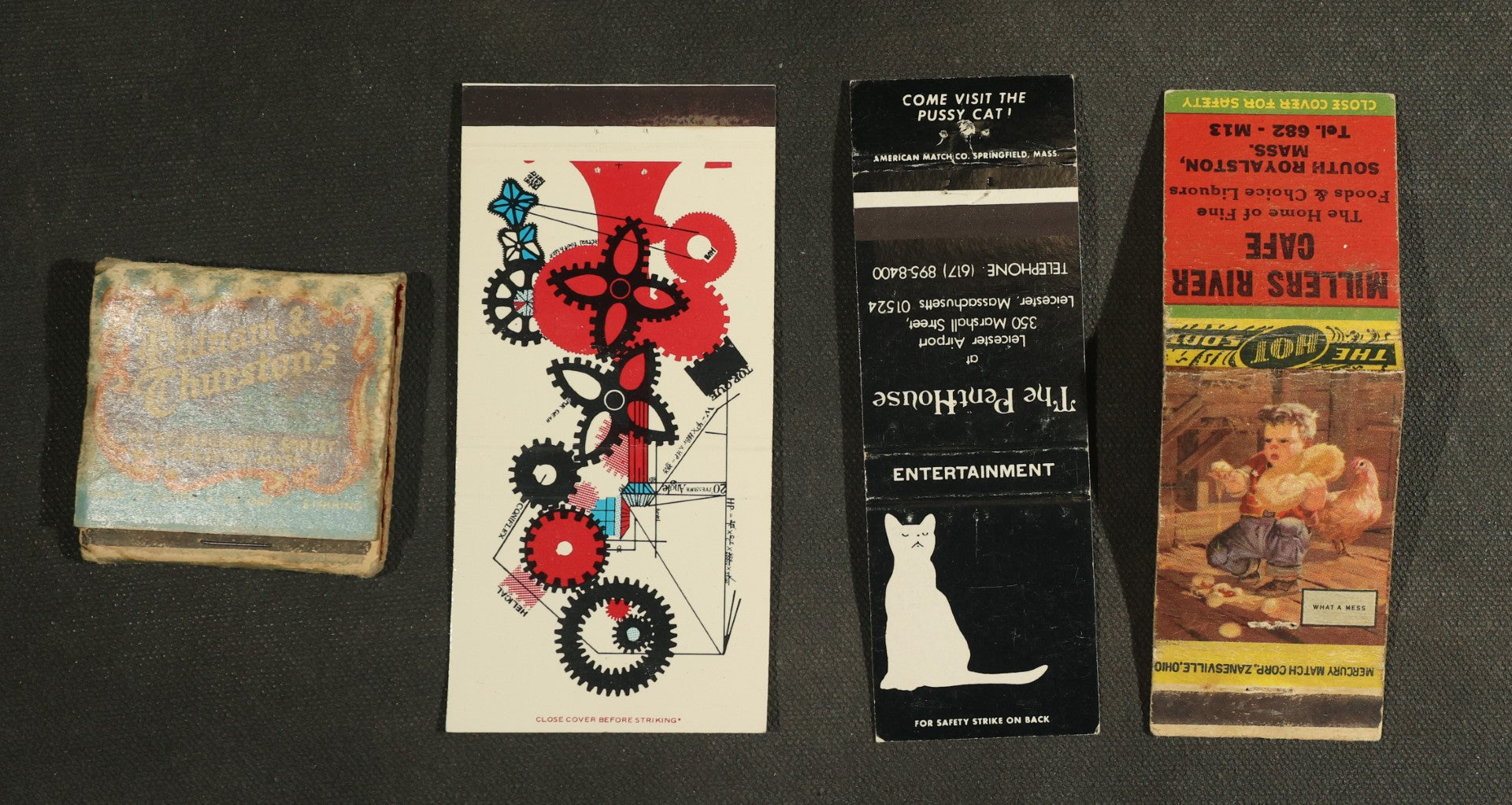 Vintage Matchbook Grouping - Liza's Picks, Group of 4