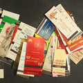 Lot 090 - Vintage Matchbook Grouping - Restaurants, Pubs, Etc