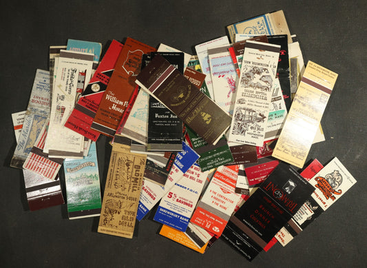 Vintage Matchbook Grouping - Restaurants, Inns, Etc