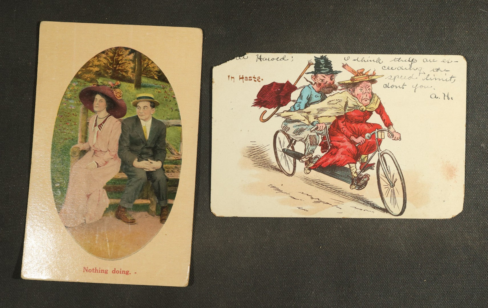 Vintage Postcard Grouping - Comic, Funny, Etc