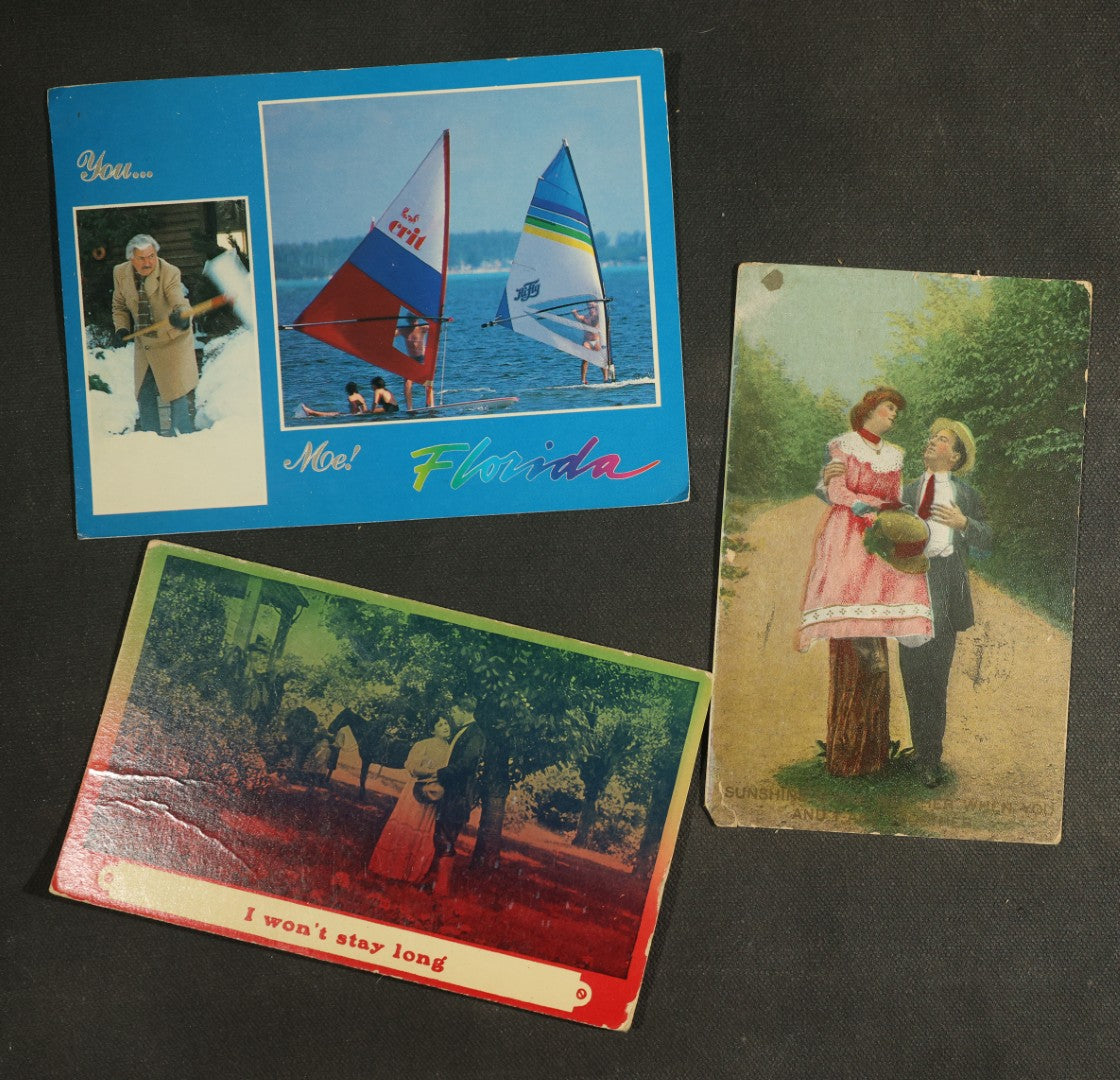 Vintage Postcard Grouping - Comic, Funny, Etc
