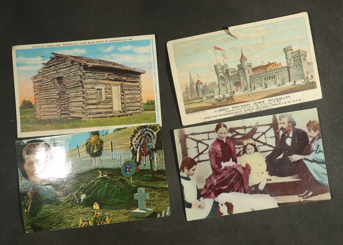 Vintage Postcard Grouping - Historic Figures Including Kennedy, Pope, Etc