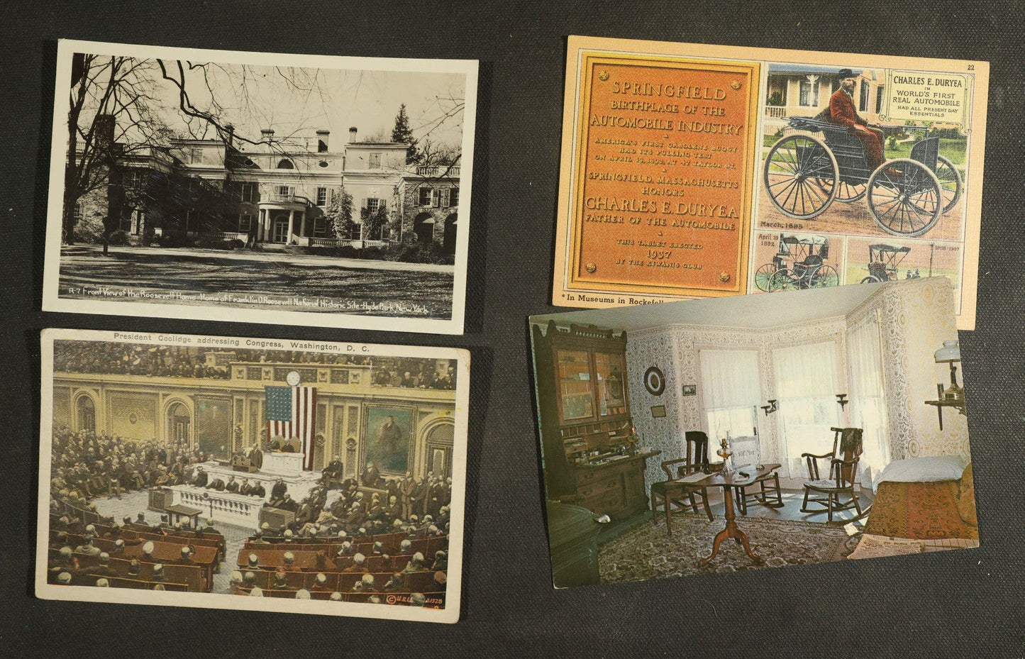 Vintage Postcard Grouping - Historic Figures Including Kennedy, Pope, Etc