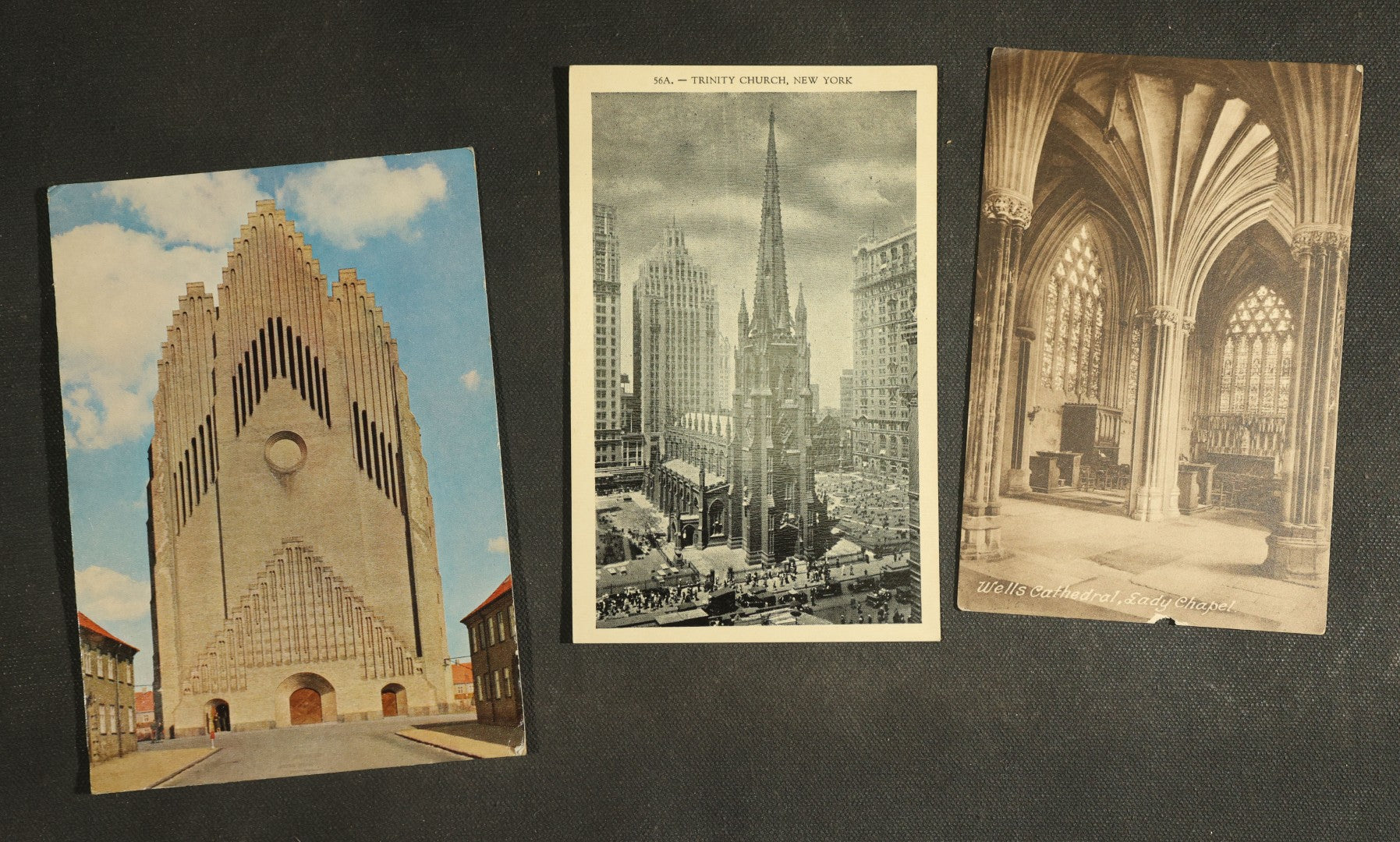 Vintage Postcard Grouping - Churches and Cathedrals