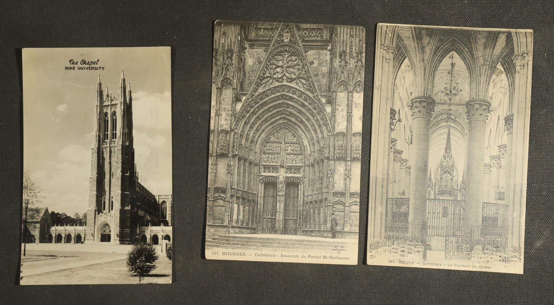 Vintage Postcard Grouping - Churches and Cathedrals