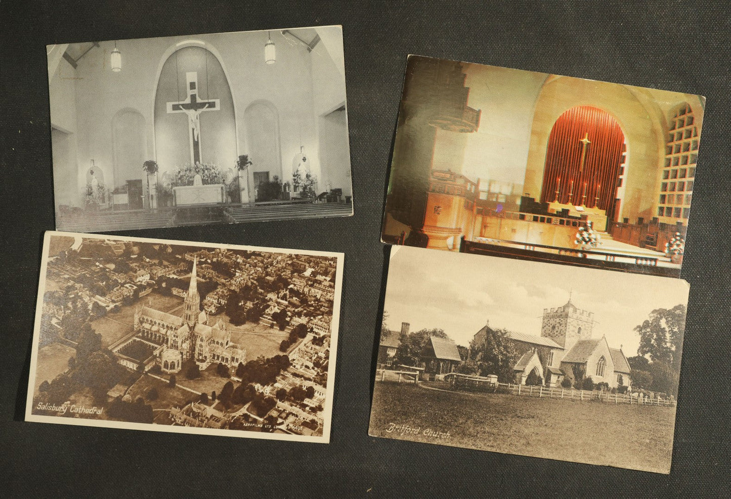 Vintage Postcard Grouping - Churches and Cathedrals