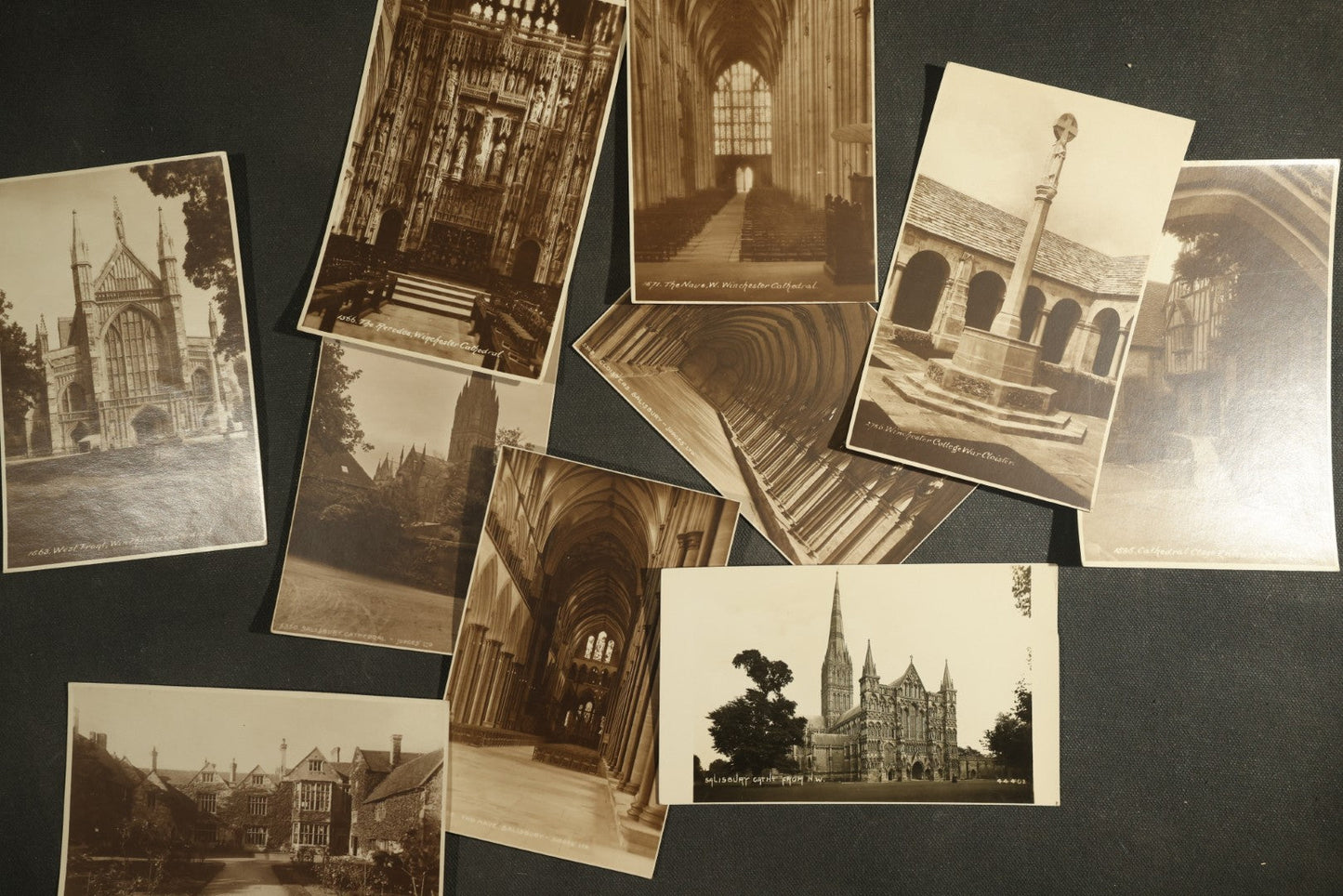 Vintage Postcard Grouping - More Churches and Cathedrals