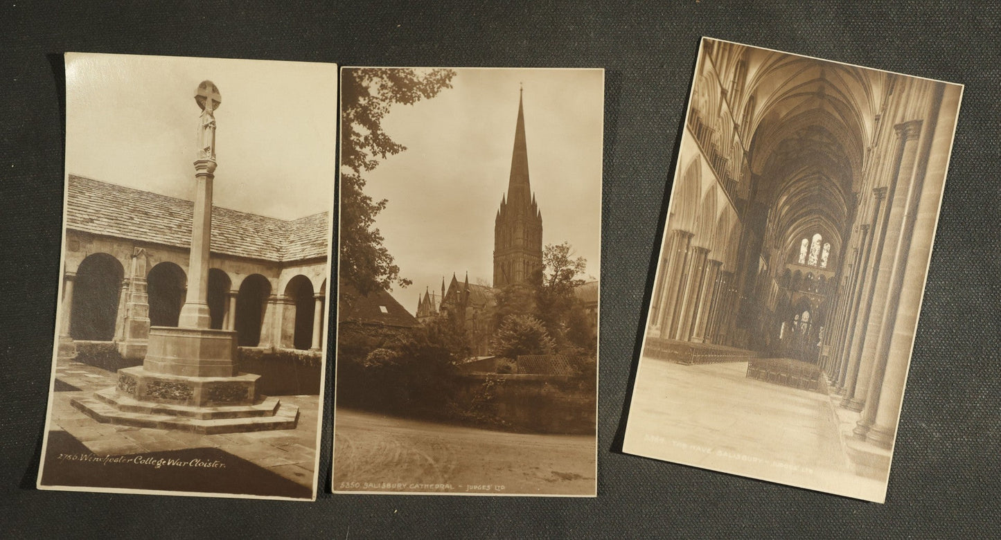 Vintage Postcard Grouping - More Churches and Cathedrals