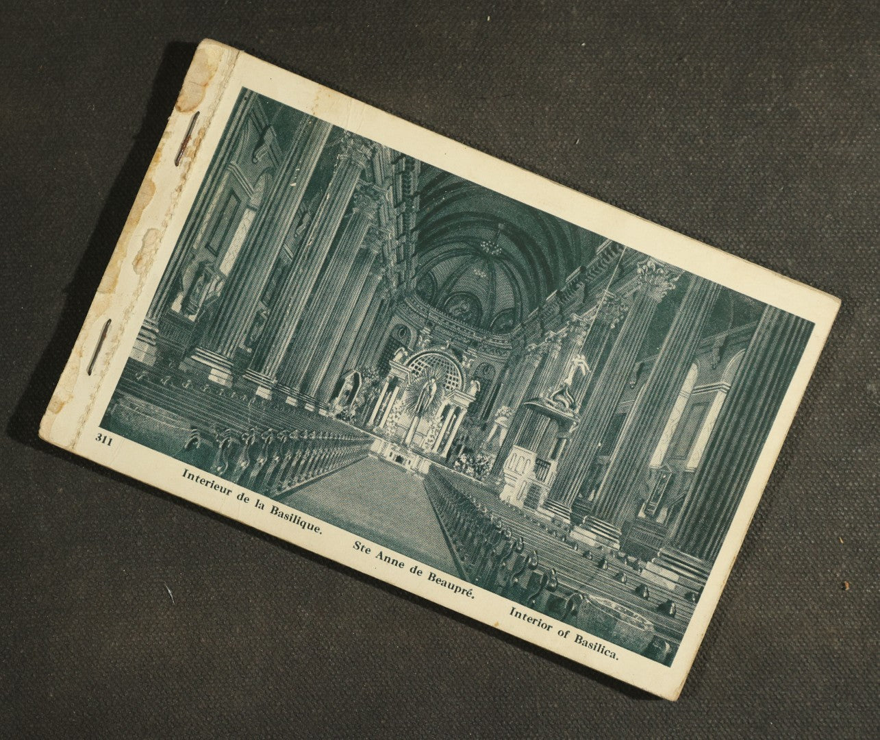 Vintage Postcard Grouping - Basilica Booklet