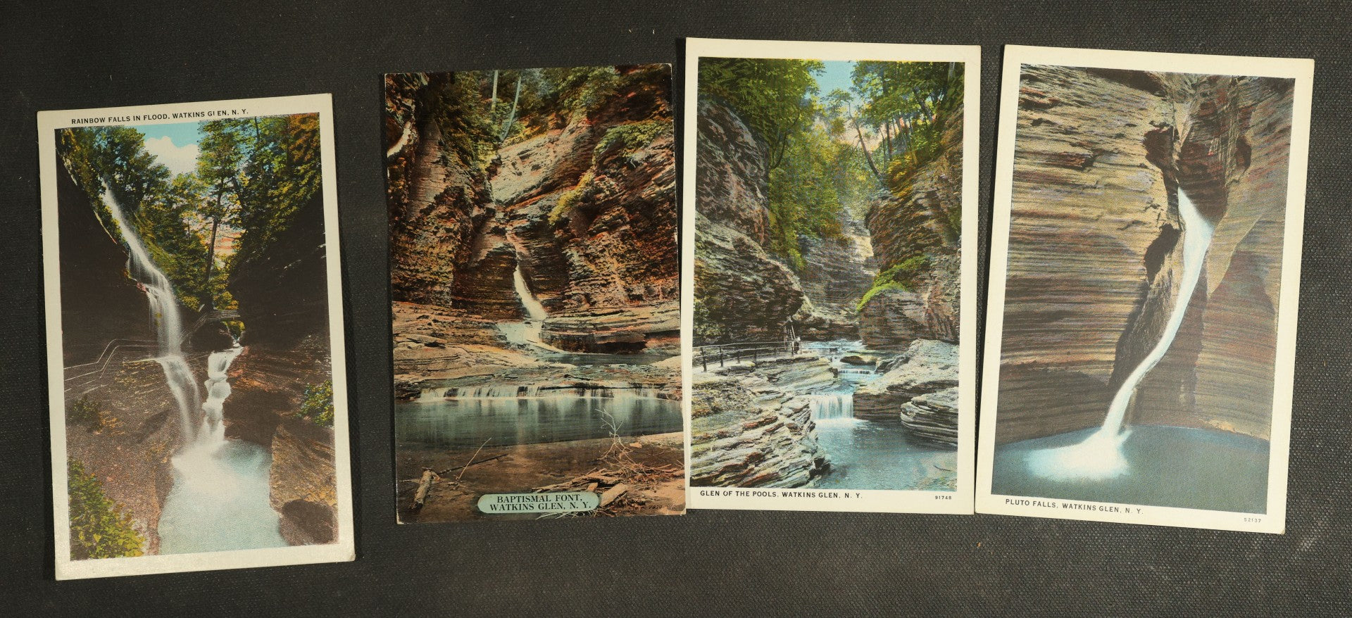 Vintage Postcard Grouping - Watkins Glen New York