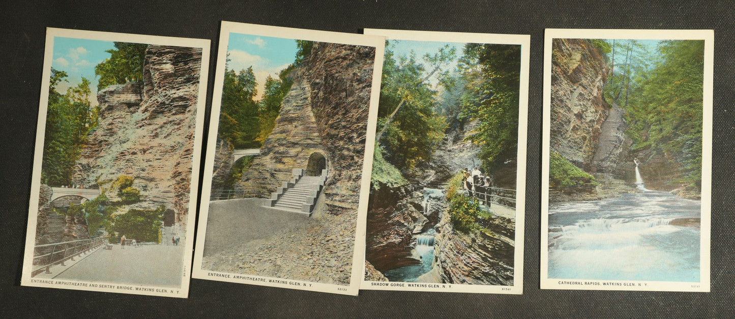 Vintage Postcard Grouping - Watkins Glen New York