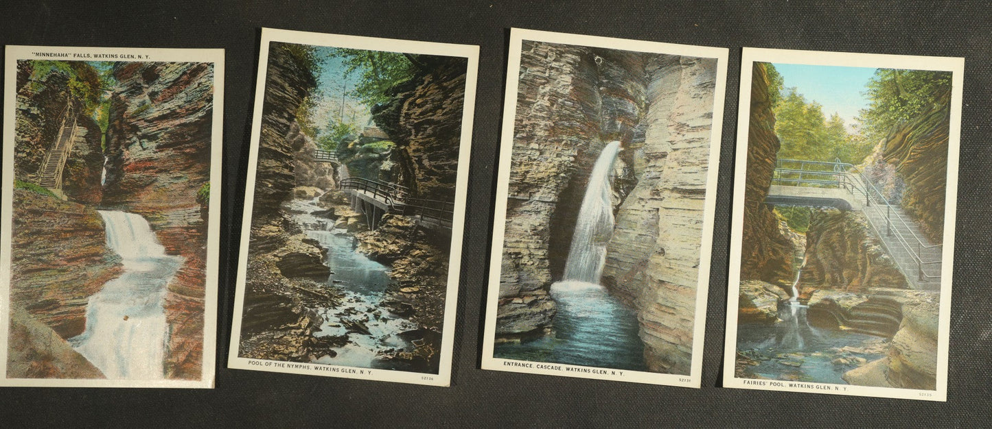 Vintage Postcard Grouping - Watkins Glen New York