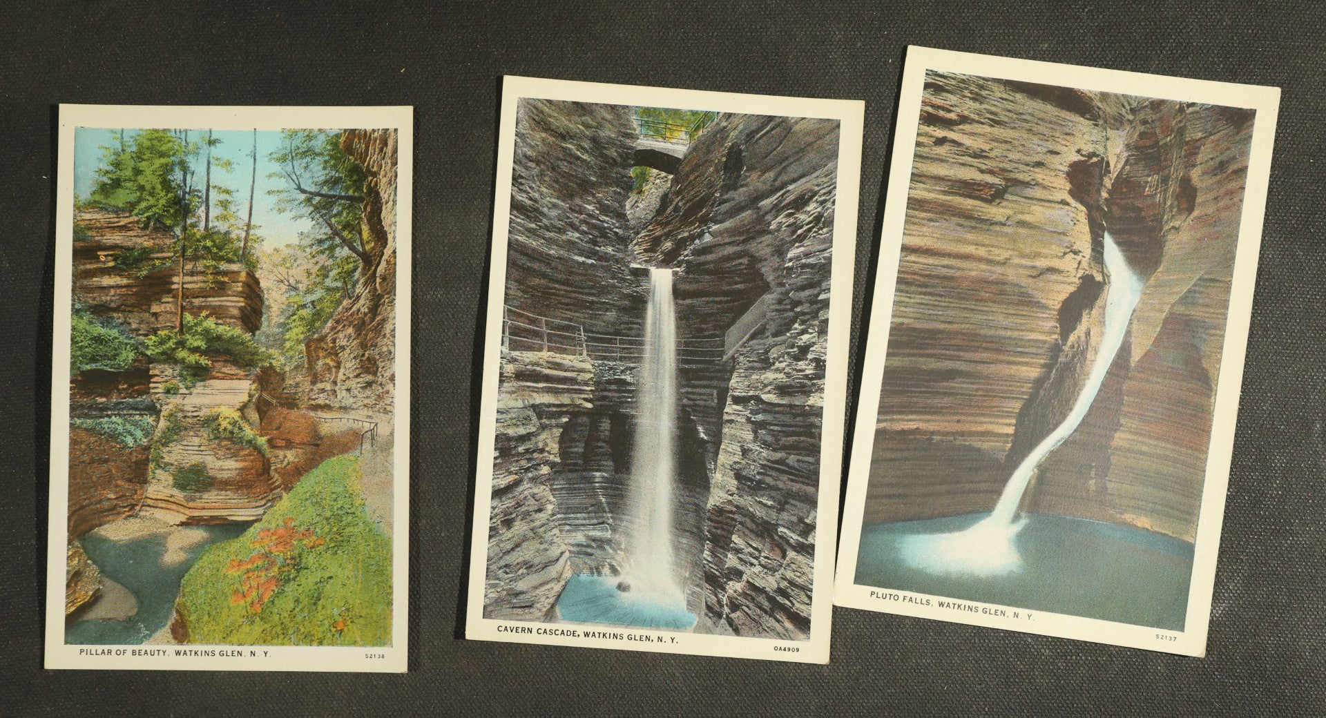 Vintage Postcard Grouping - Watkins Glen New York