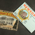 Lot 104 - Vintage Postcard Grouping - Pair of Newport Rhode Island Folders