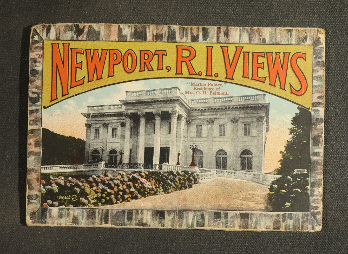 Vintage Postcard Grouping - Pair of Newport Rhode Island Folders