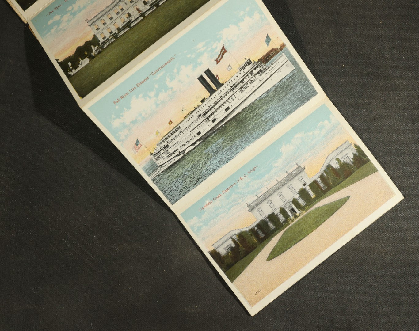 Vintage Postcard Grouping - Pair of Newport Rhode Island Folders