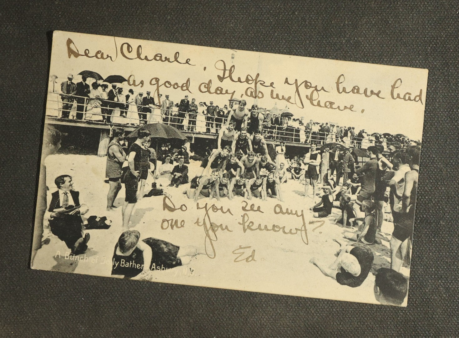 Vintage Postcard Grouping - Greetings from Asbury Park, N.J.