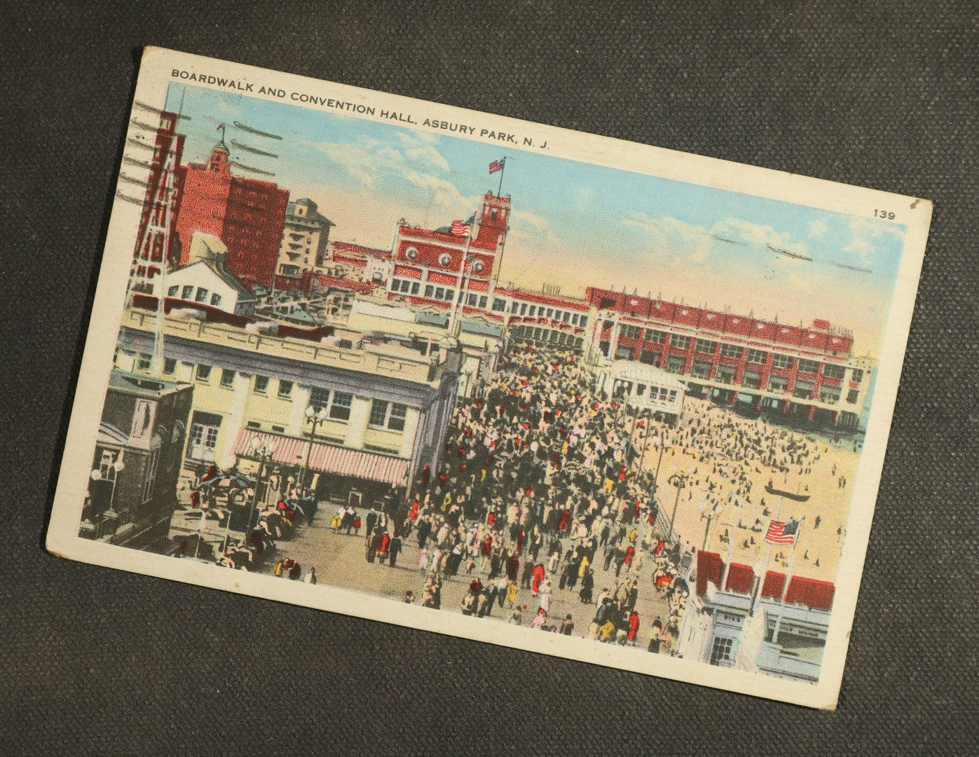 Vintage Postcard Grouping - Greetings from Asbury Park, N.J.