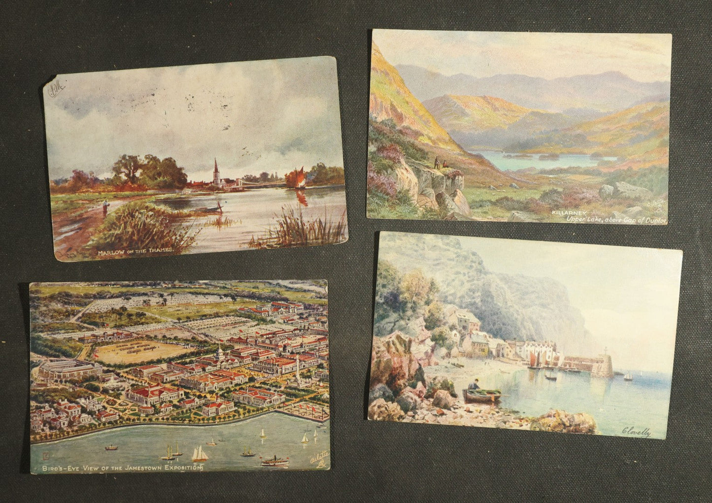 Vintage Postcard Grouping - Various Tuck's "Oilette" Series