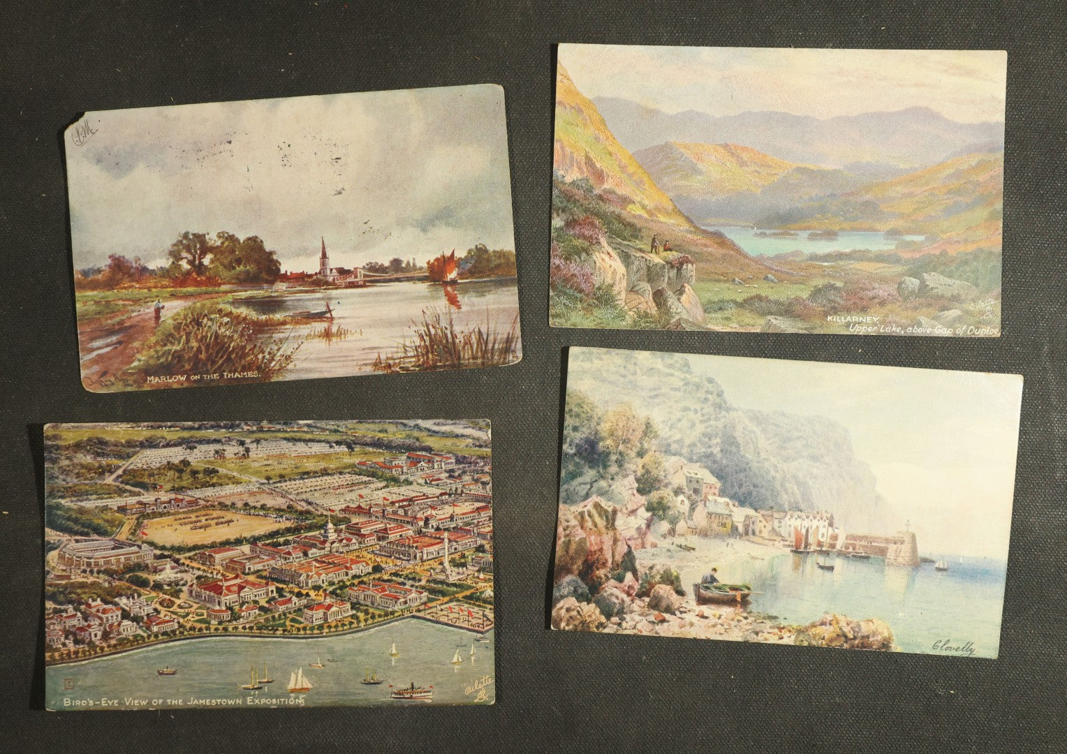 Vintage Postcard Grouping - Various Tuck's "Oilette" Series