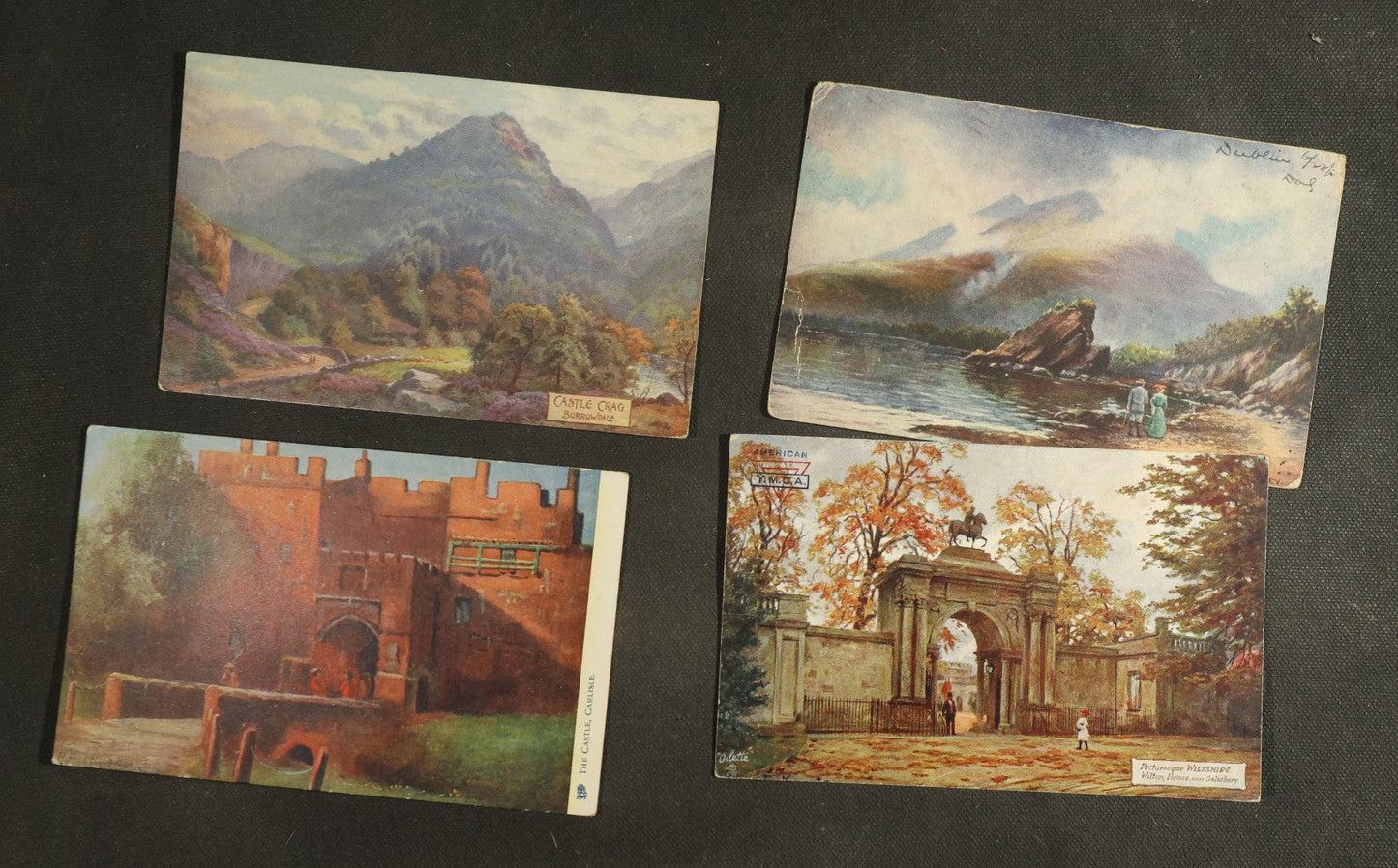 Vintage Postcard Grouping - Various Tuck's "Oilette" Series