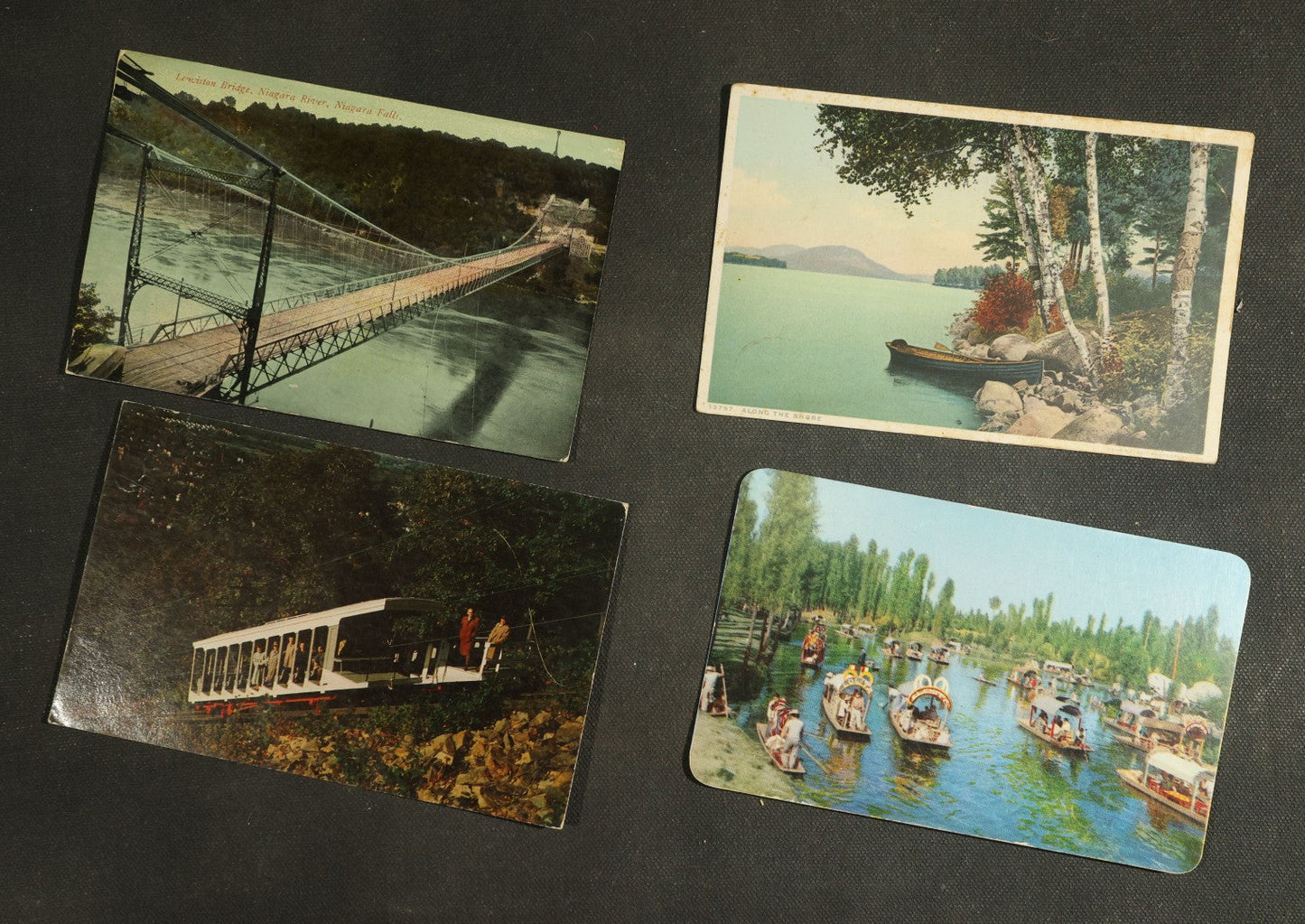 Vintage Postcard Grouping - Transportation and Bridges