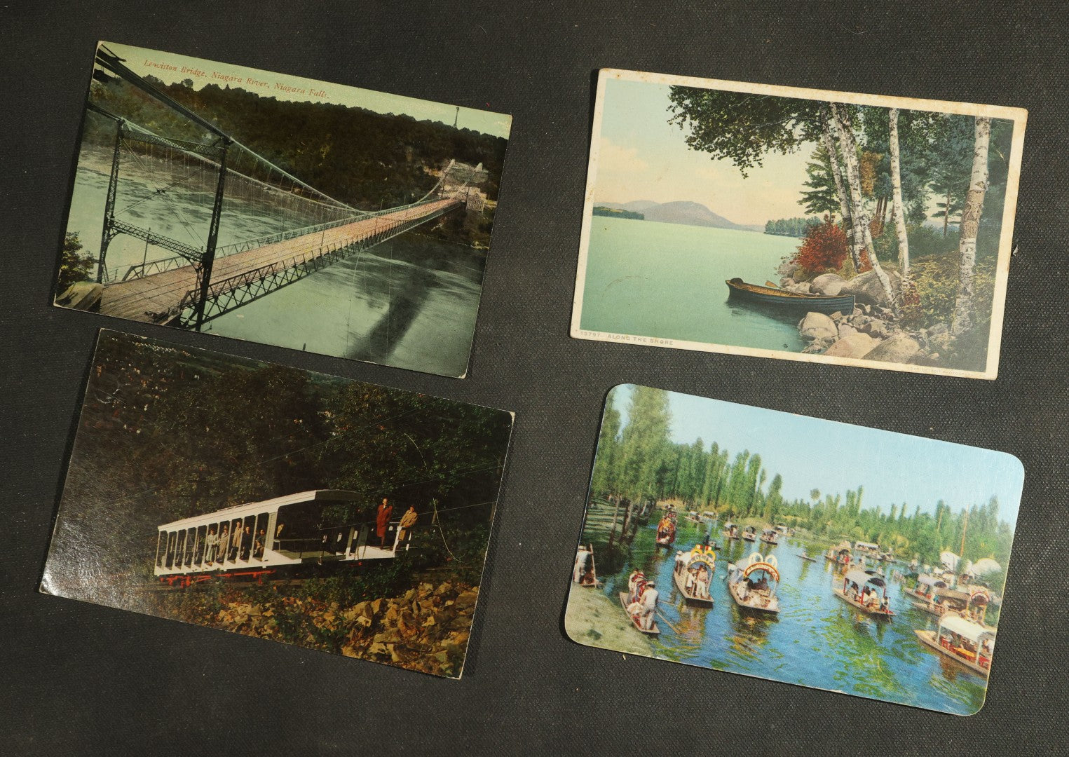 Vintage Postcard Grouping - Transportation and Bridges