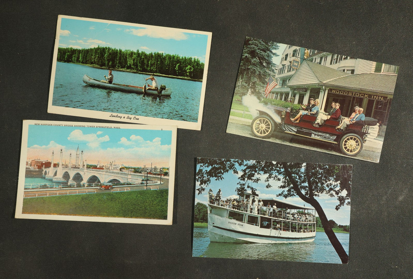 Vintage Postcard Grouping - Transportation and Bridges
