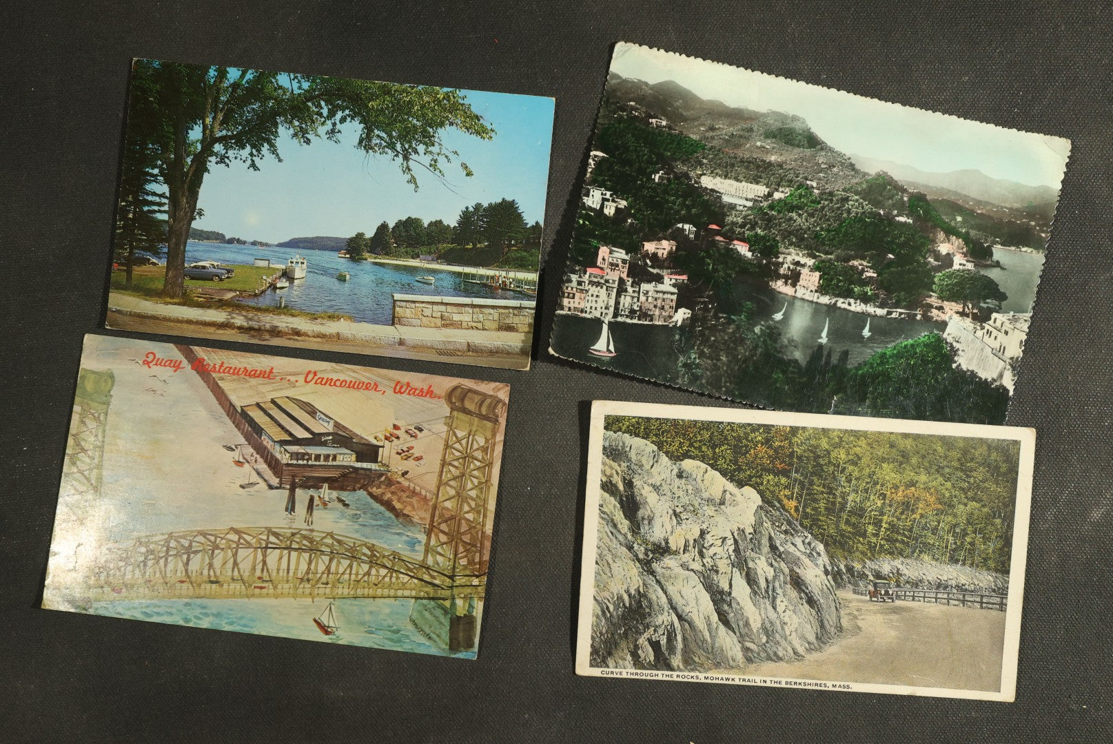 Vintage Postcard Grouping - Transportation and Bridges