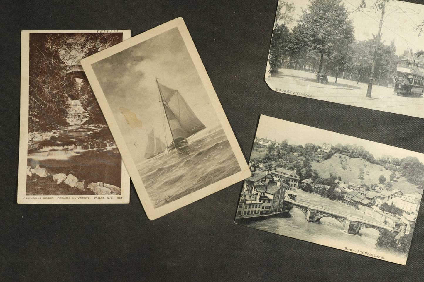 Vintage Postcard Grouping - Transportation and Bridges