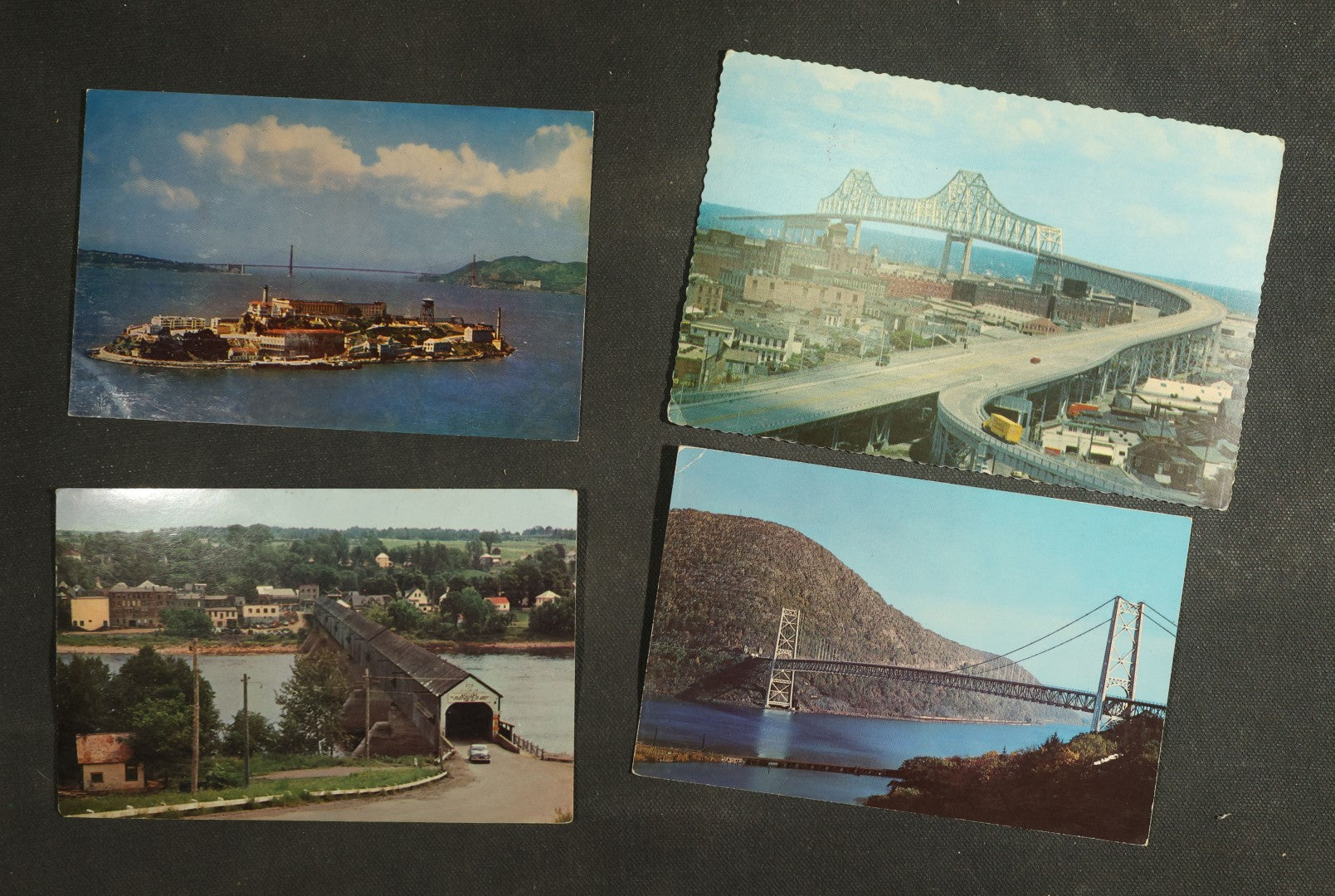 Vintage Postcard Grouping - Transportation and Bridges