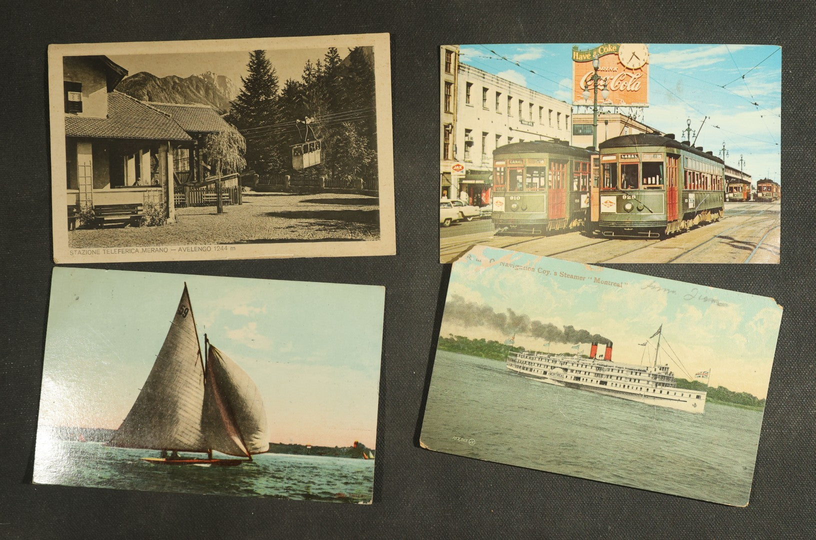 Vintage Postcard Grouping - Transportation and Bridges