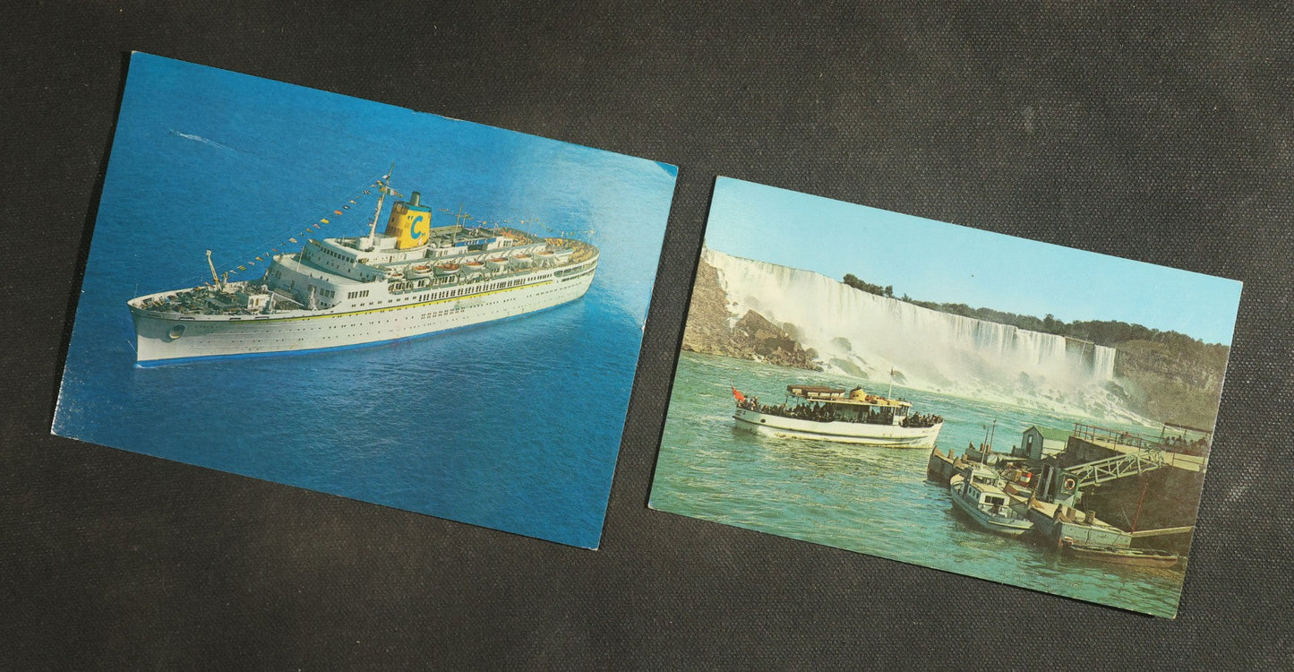 Vintage Postcard Grouping - Transportation and Bridges