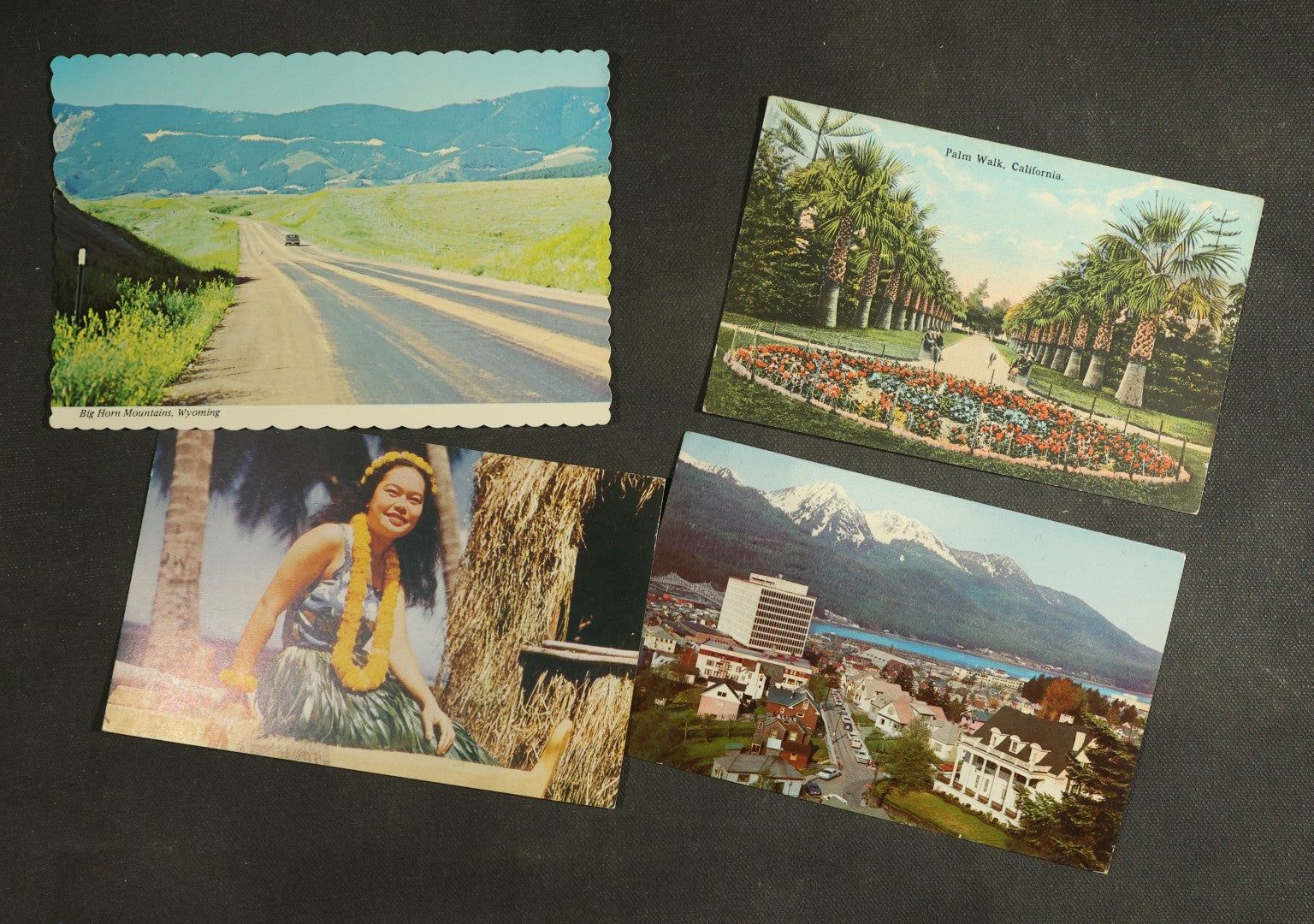vintage postcard grouping - Various Western States