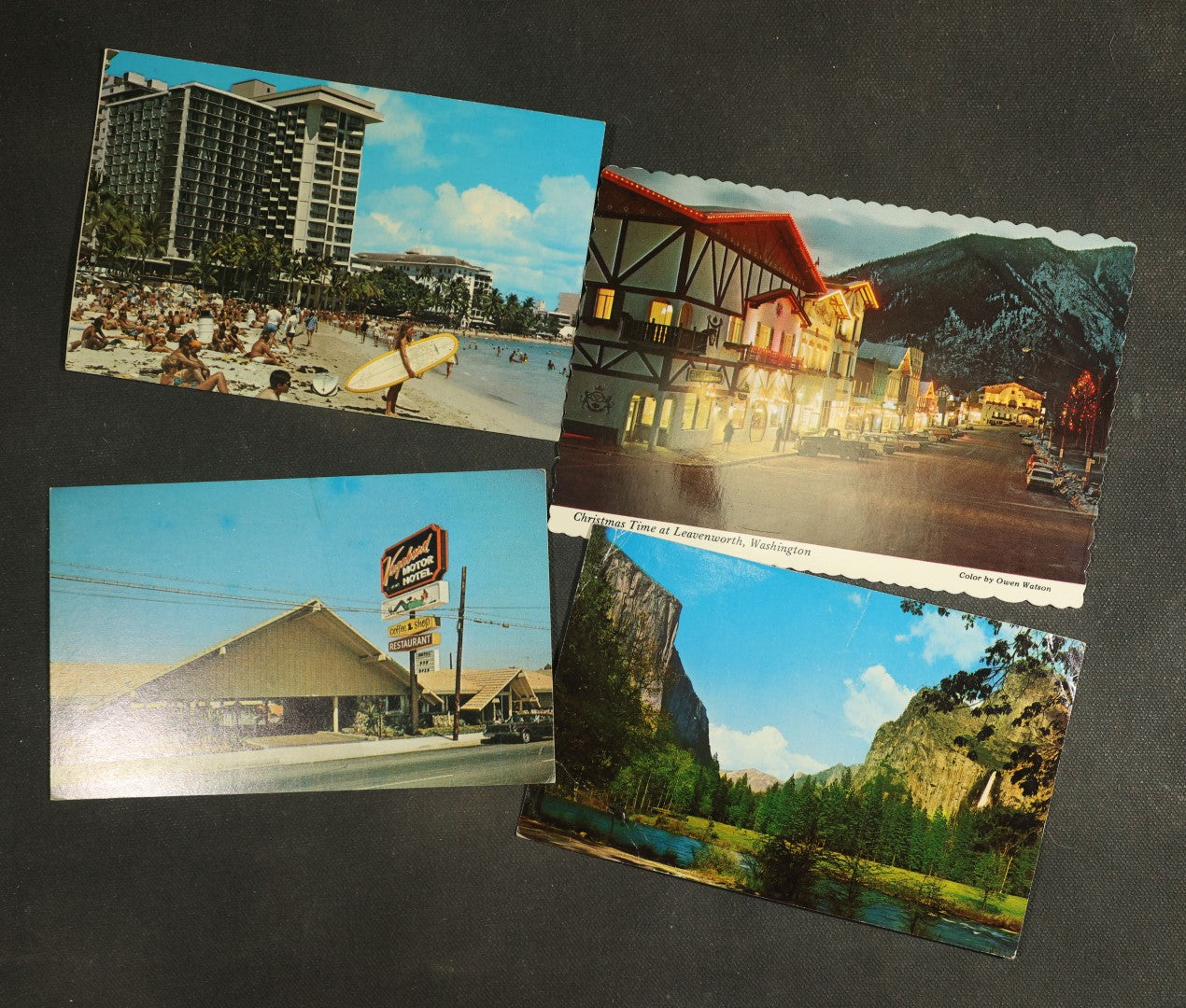 vintage postcard grouping - Various Western States