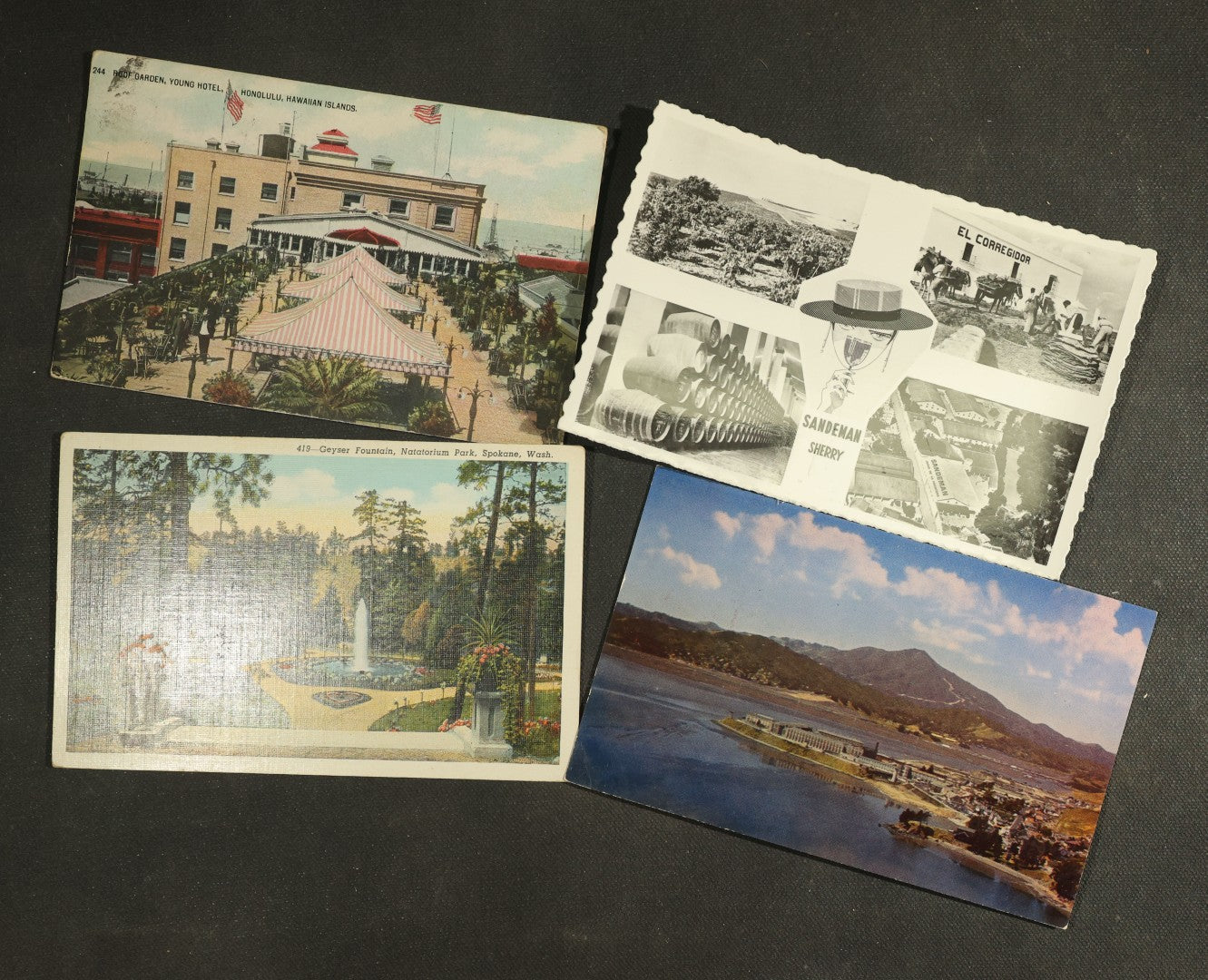 vintage postcard grouping - Various Western States