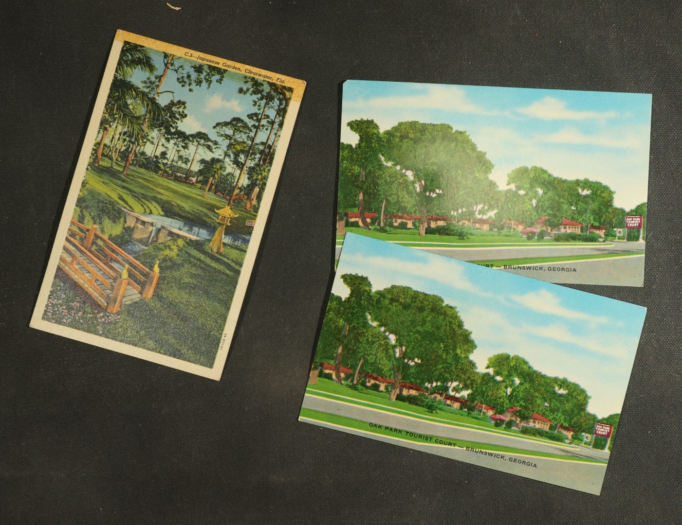 vintage postcard grouping - Varioius Southern, Midwestern States