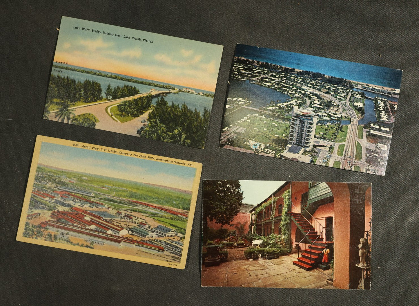 vintage postcard grouping - Varioius Southern, Midwestern States