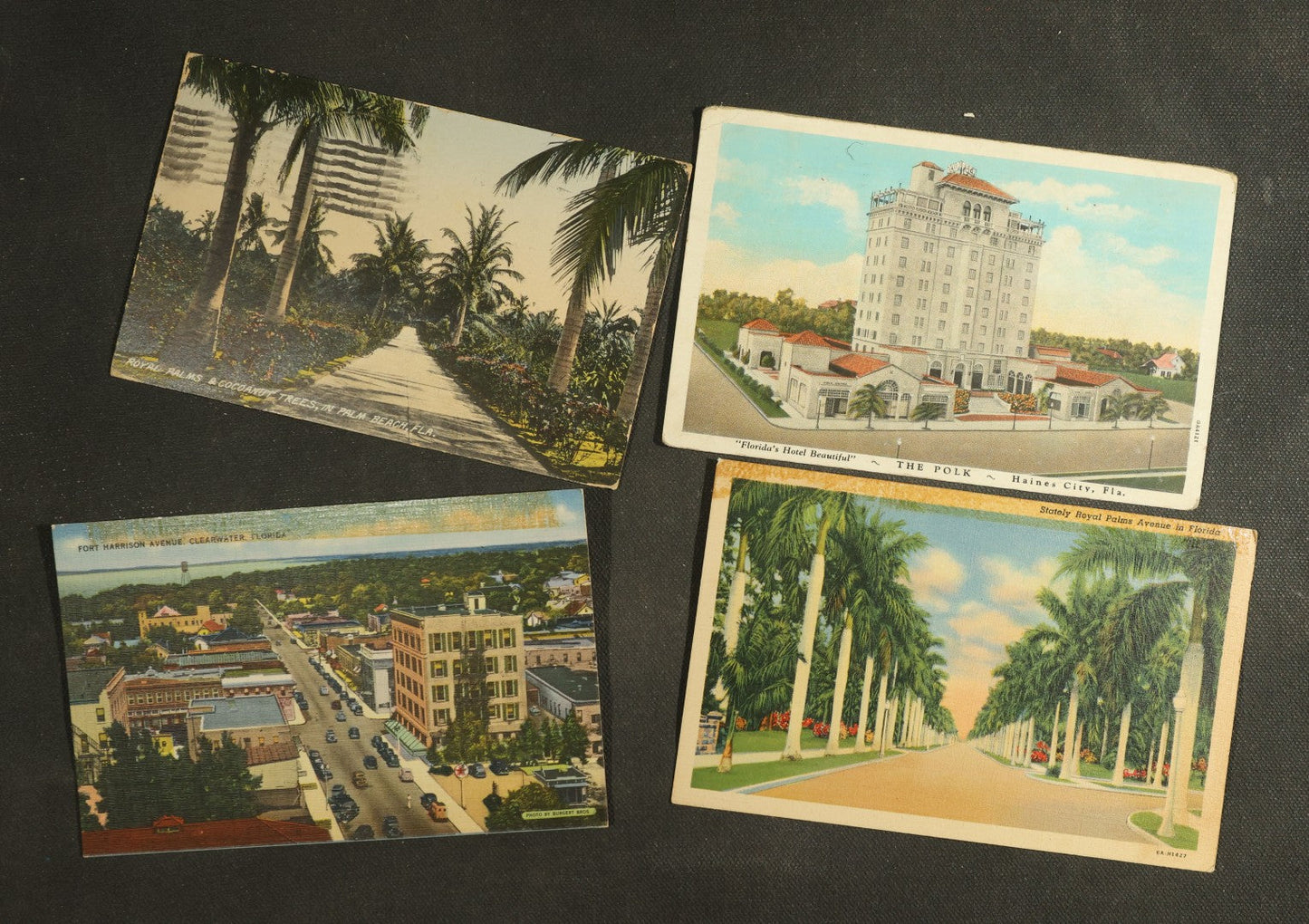 vintage postcard grouping - Varioius Southern, Midwestern States