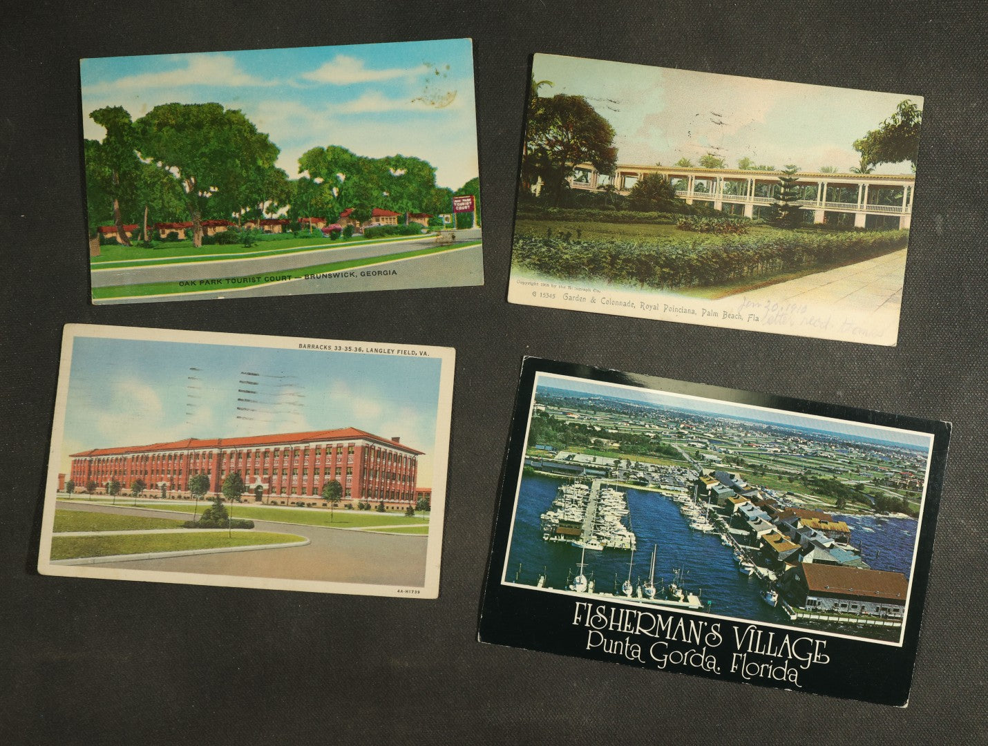 vintage postcard grouping - Varioius Southern, Midwestern States