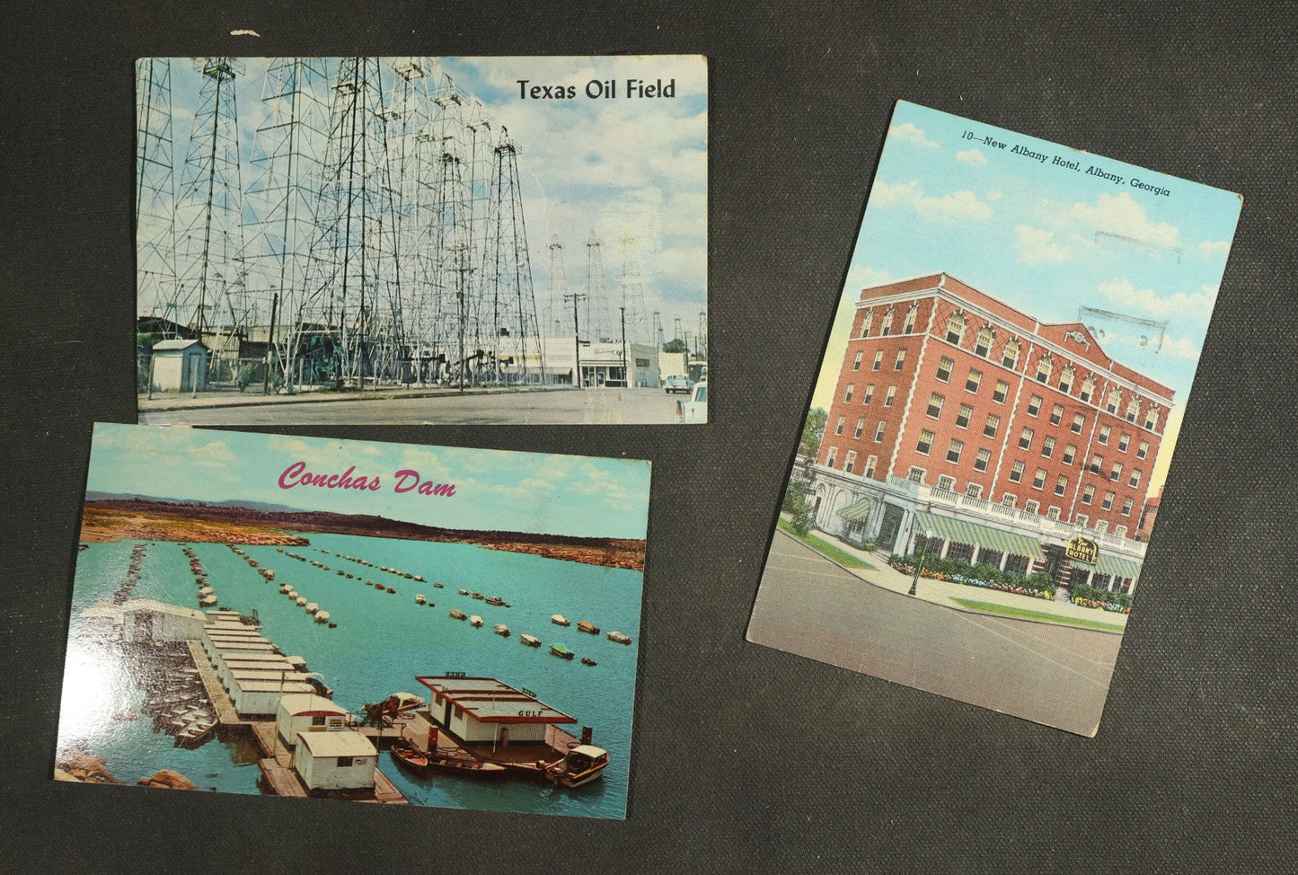 vintage postcard grouping - Varioius Southern, Midwestern States