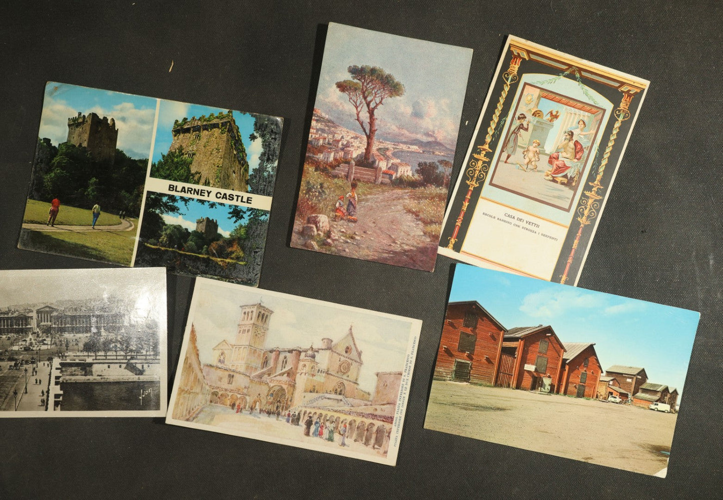 vintage postcard grouping - Various Europe