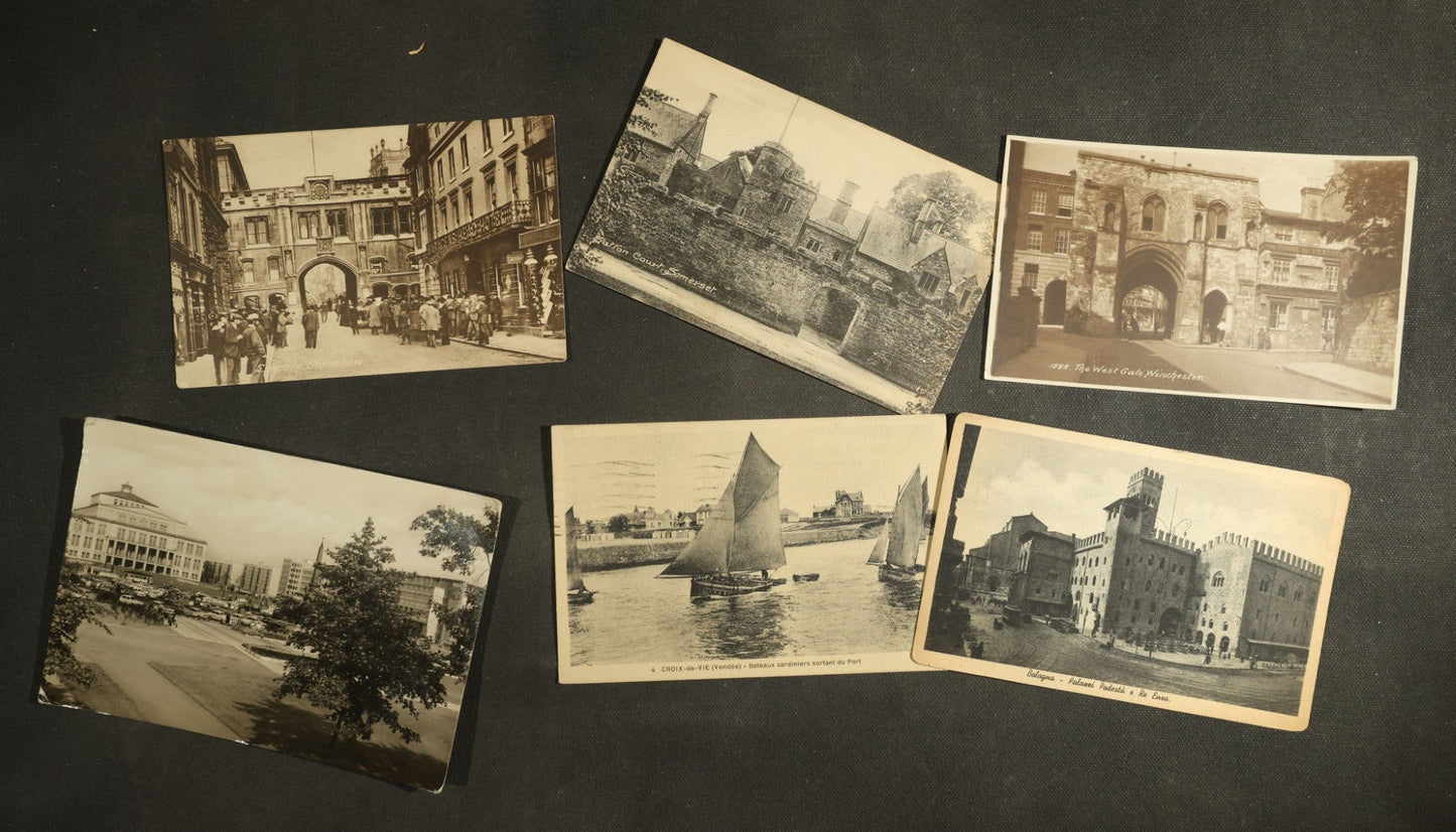 vintage postcard grouping - Various Europe