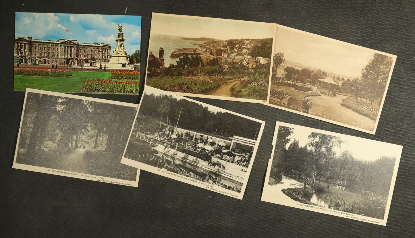 vintage postcard grouping - Various Europe