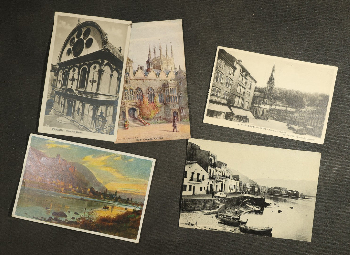 vintage postcard grouping - Various Europe